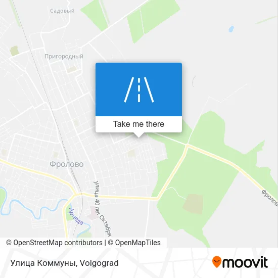 Улица Коммуны map