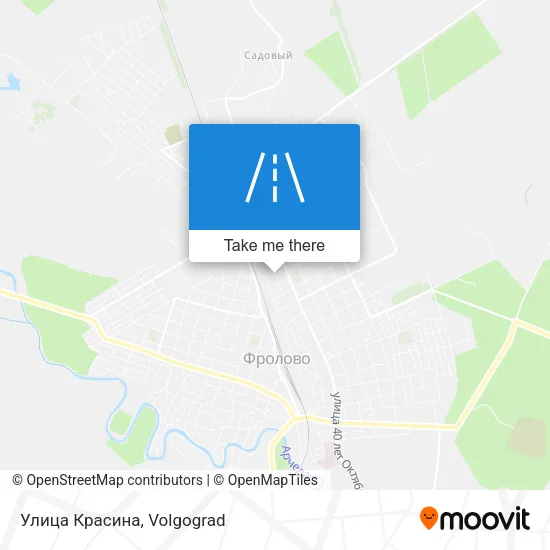 Улица Красина map