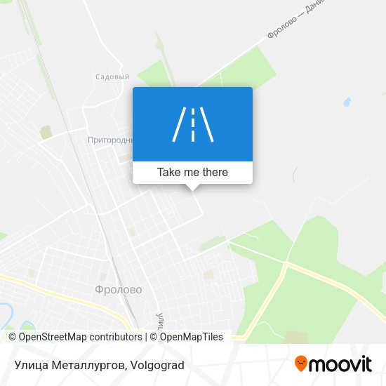 Улица Металлургов map