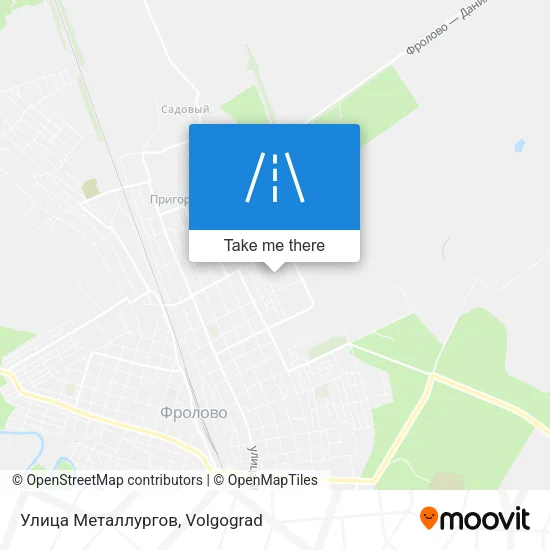 Улица Металлургов map