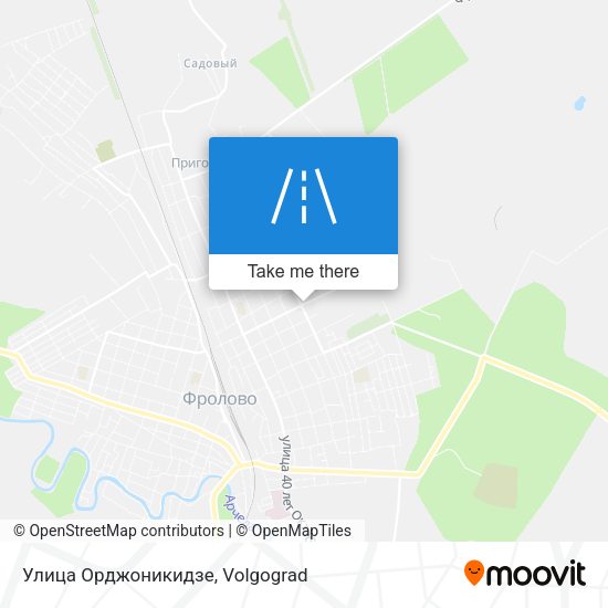 Улица Орджоникидзе map