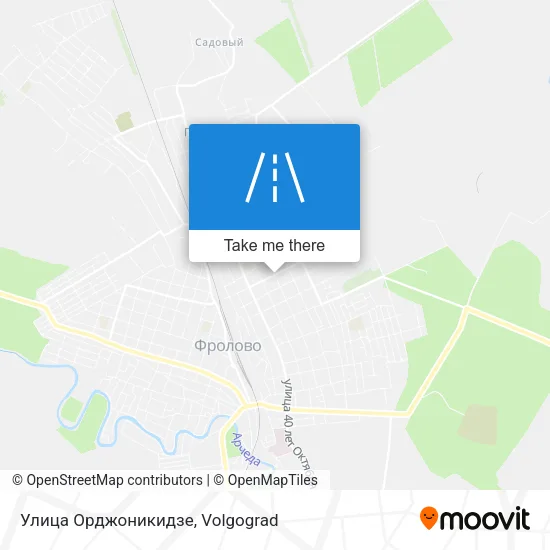 Улица Орджоникидзе map