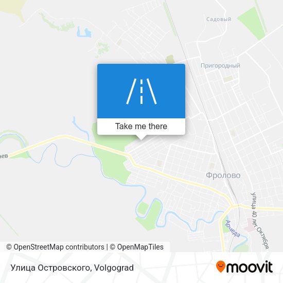 Улица Островского map