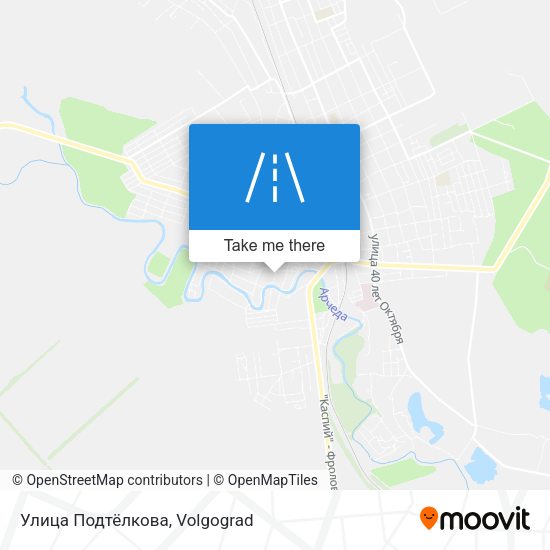 Улица Подтёлкова map