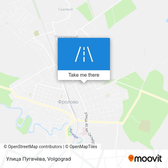 Улица Пугачёва map