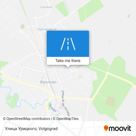 Улица Урицкого map