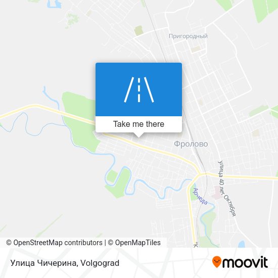 Улица Чичерина map