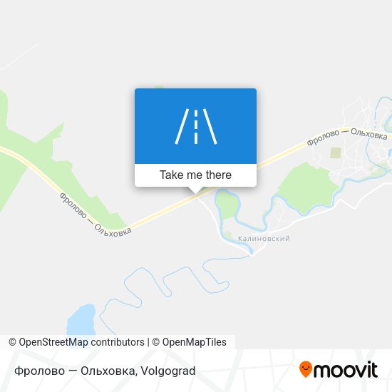 Фролово — Ольховка map