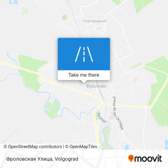 Фроловская Улица map