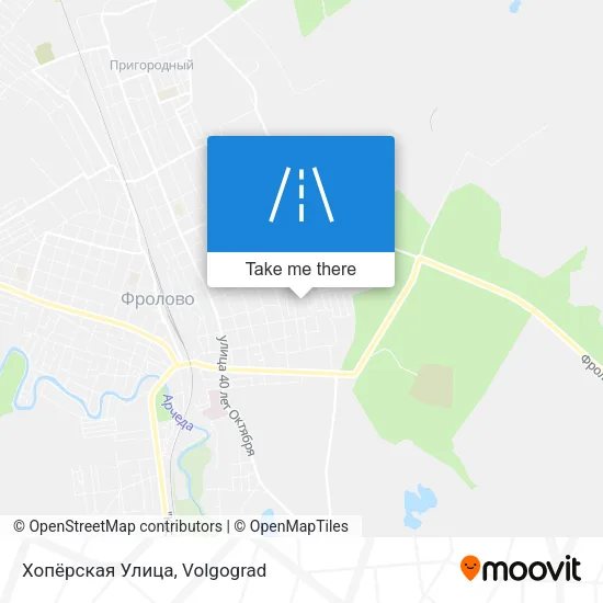 Хопёрская Улица map