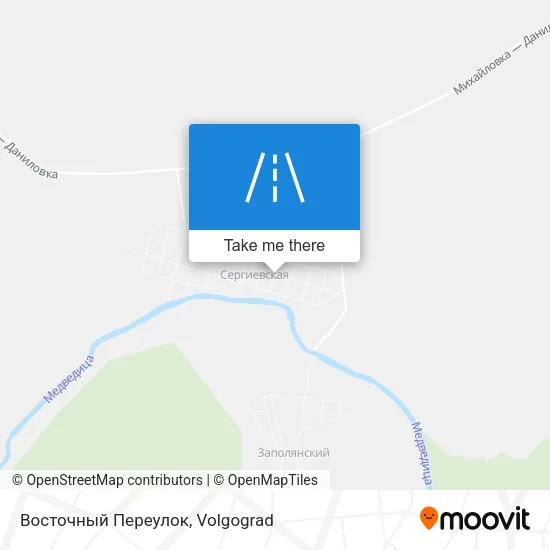 Восточный Переулок map