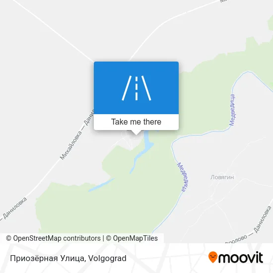 Приозёрная Улица map