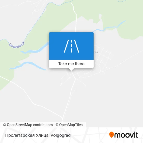 Пролетарская Улица map