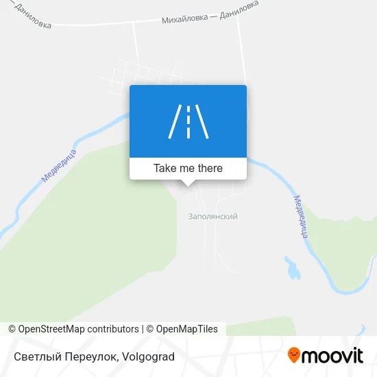 Светлый Переулок map