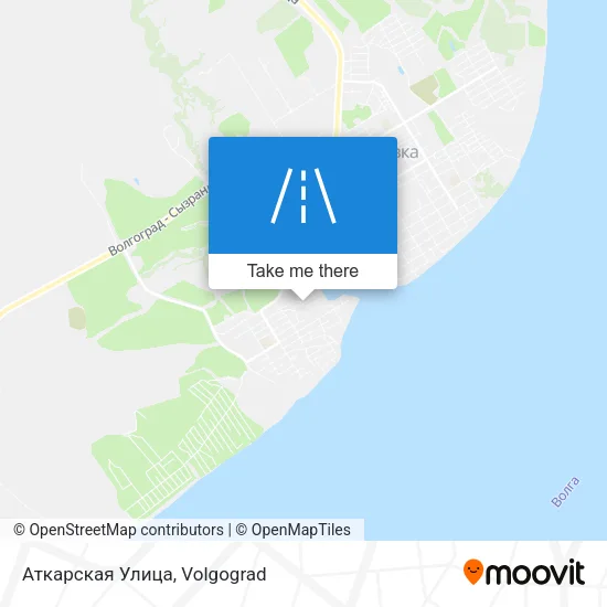 Аткарская Улица map