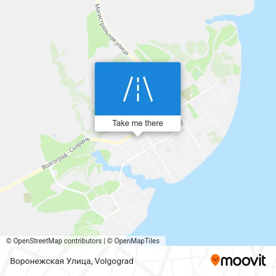 Воронежская Улица map