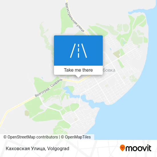 Каховская Улица map