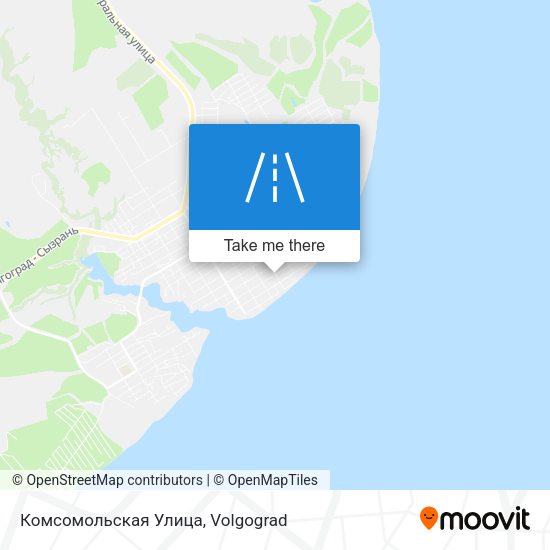 Комсомольская Улица map
