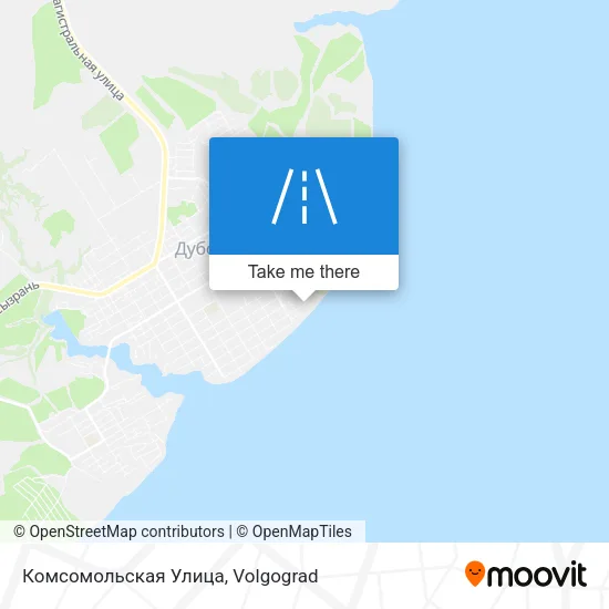 Комсомольская Улица map