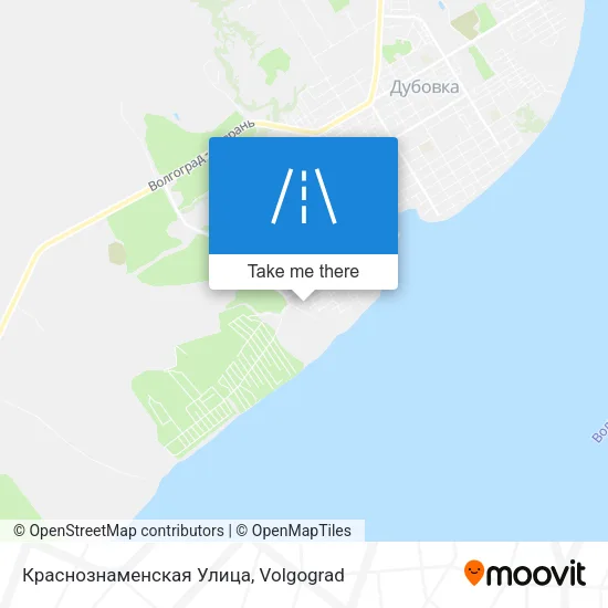 Краснознаменская Улица map