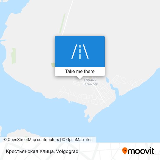 Крестьянская Улица map