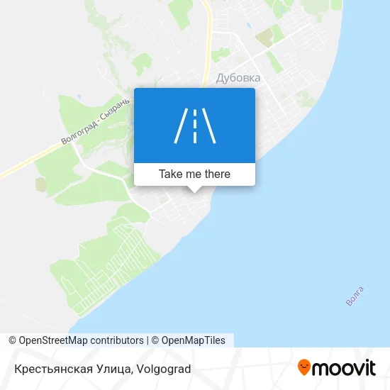 Крестьянская Улица map