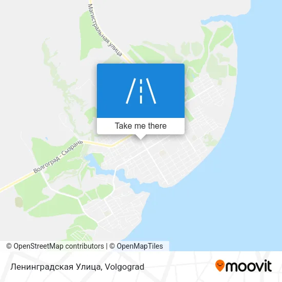 Ленинградская Улица map