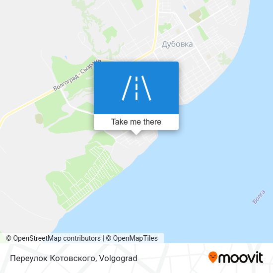 Переулок Котовского map