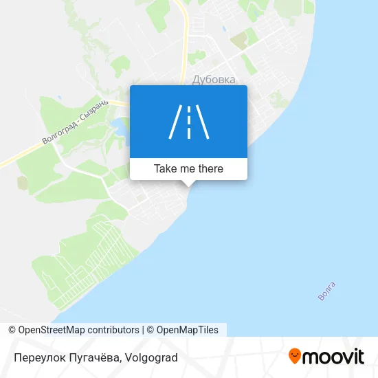 Переулок Пугачёва map