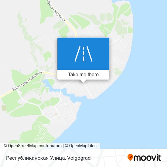 Республиканская Улица map