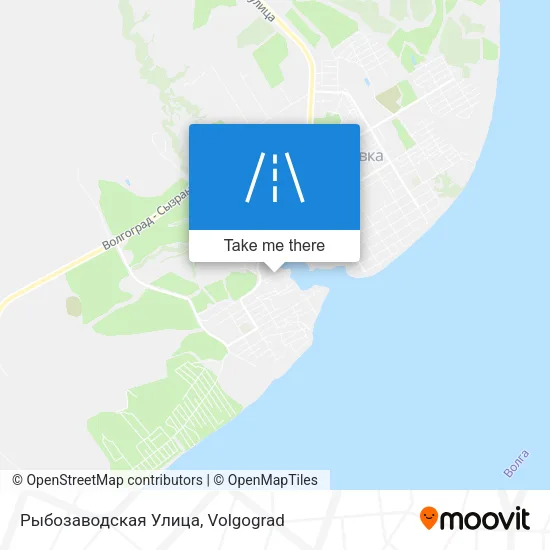 Рыбозаводская Улица map