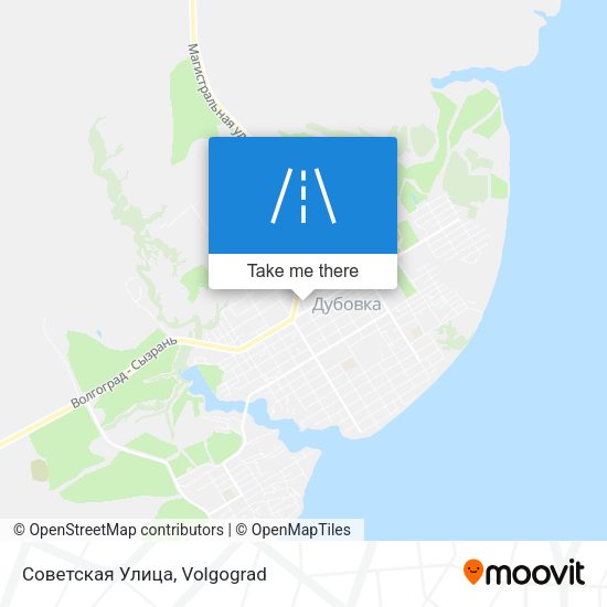 Советская Улица map
