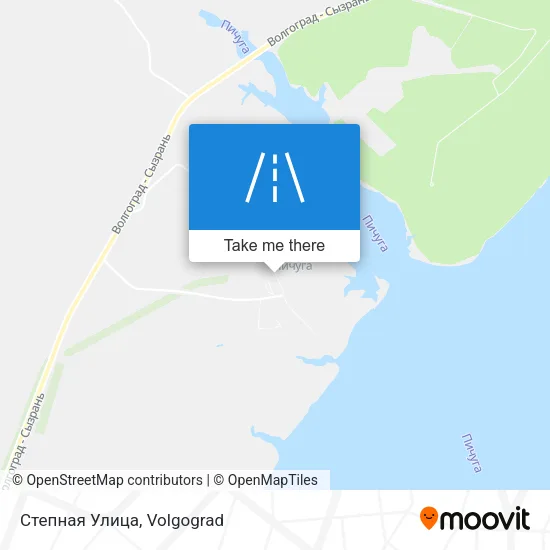 Степная Улица map