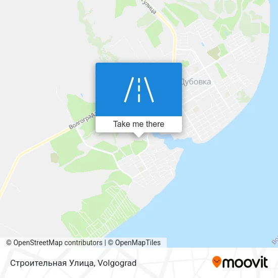 Строительная Улица map