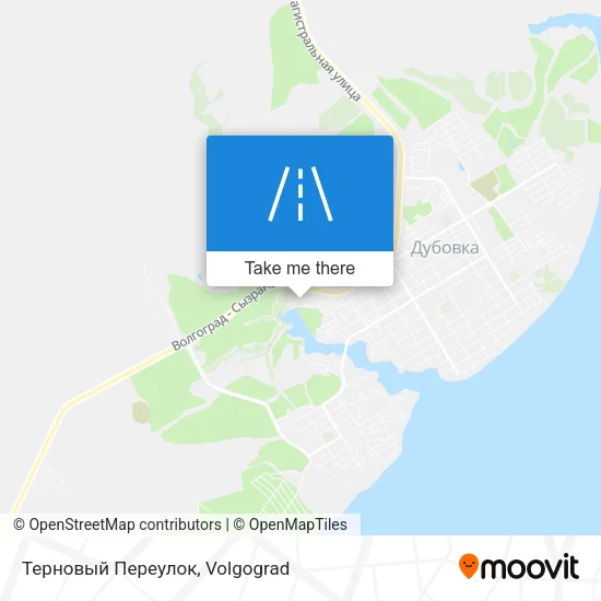 Терновый Переулок map