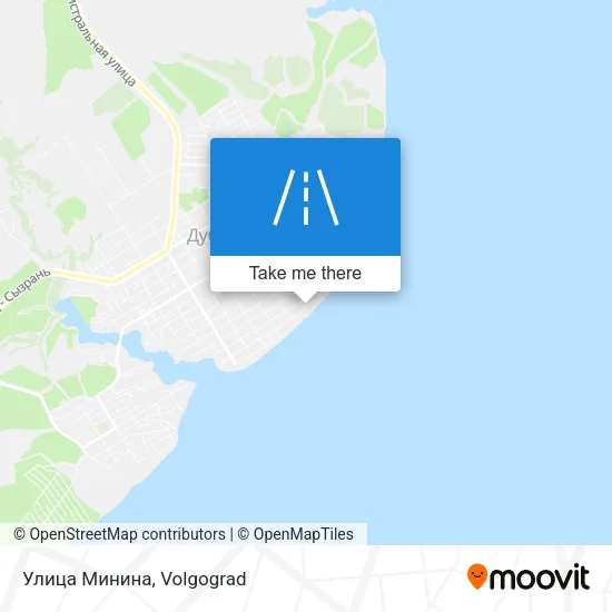 Улица Минина map