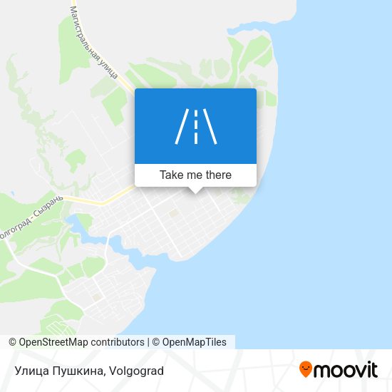 Улица Пушкина map