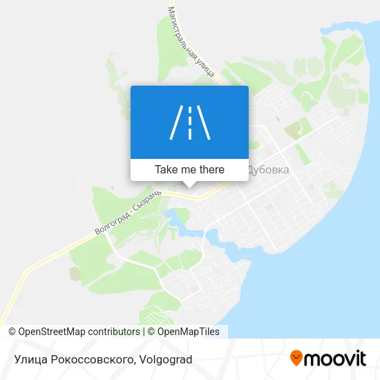 Улица Рокоссовского map