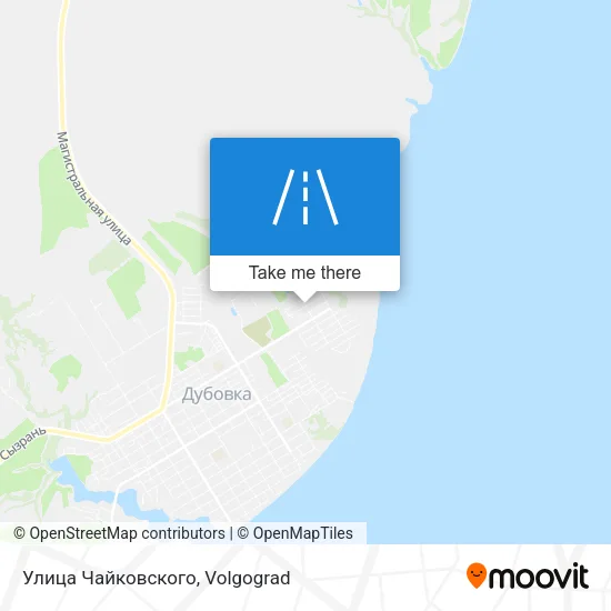 Улица Чайковского map