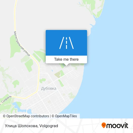 Улица Шолохова map