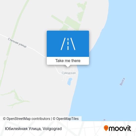 Юбилейная Улица map
