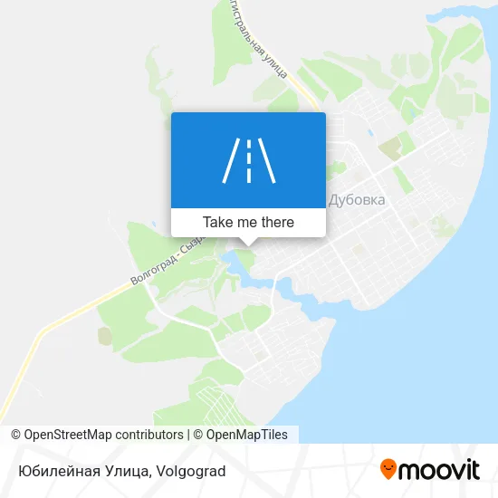 Юбилейная Улица map