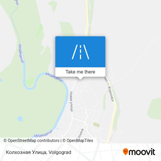 Колхозная Улица map