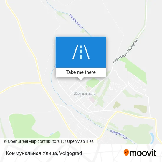 Коммунальная Улица map
