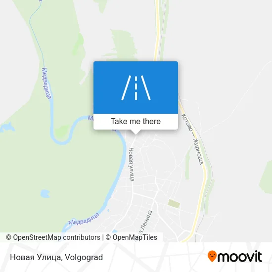 Новая Улица map