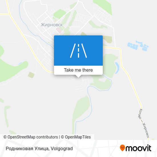 Родниковая Улица map