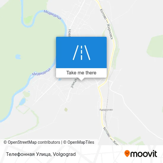 Телефонная Улица map