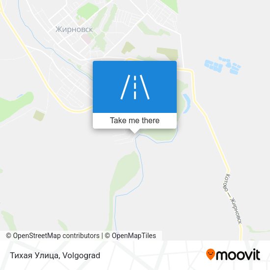 Тихая Улица map