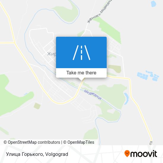 Улица Горького map