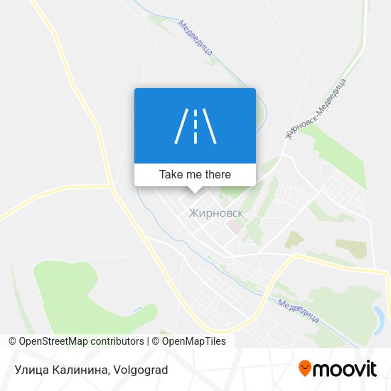 Улица Калинина map